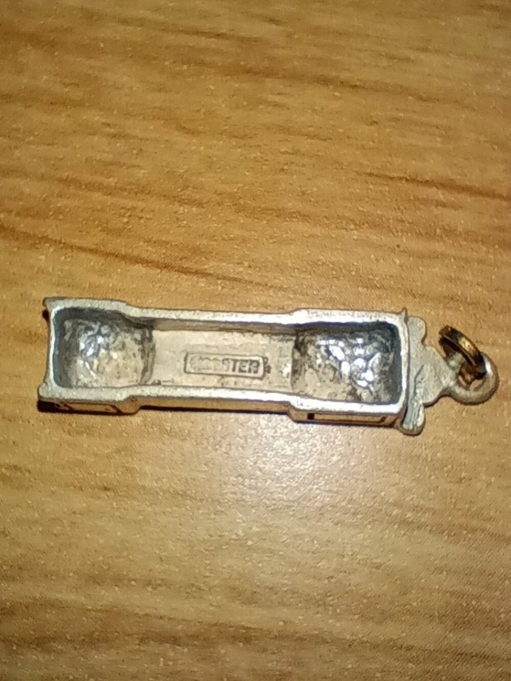 Vintage Sterling Silver Grandfather Clock Charm 1950s-70s